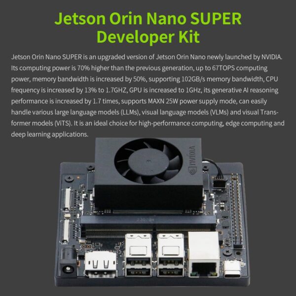 NVIDIA Jetson Orin Nano 8GB Official Ultimate Kit - Image 8