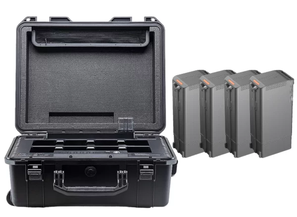 DJI Matrice 30 Series Intelligent Battery Station BS30, CP.EN.00000396.01 + 4 DJI Matrice 30 Series TB30 Intelligent Flight Battery TB30, CP.EN.00000369.02