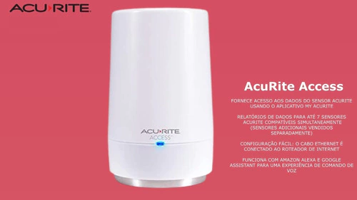 AcuRite Iris 5-in-1 Estação Meteorológica Digital Compatível com a Alexa e Google WiFi e Internet Conectada - Imagem 6