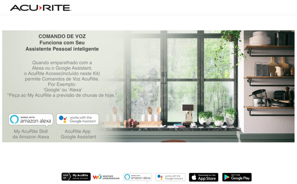 AcuRite Iris 5-in-1 Estação Meteorológica Digital Compatível com a Alexa e Google WiFi e Internet Conectada - Imagem 10