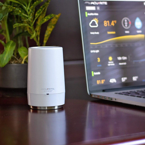 AcuRite Iris 5-in-1 Estação Meteorológica Digital Compatível com a Alexa e Google WiFi e Internet Conectada - Imagem 11