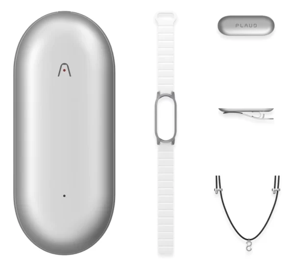 PLAUD NotePin , AI Voice Recorder , 112 Languages, 64GB Memory