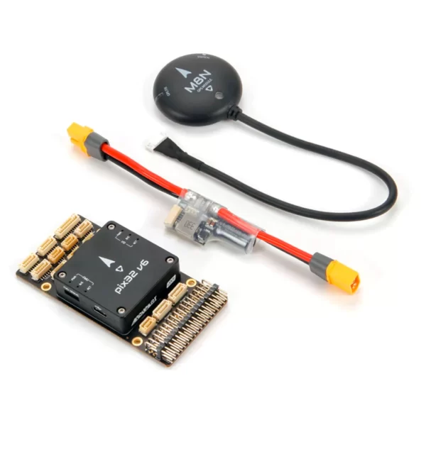 Holybro Pixhawk Pix32 v6 l Sistema de Voo & GPS l Controlador de voo modular l UAVs & Drones l 11056 l 20190 l 20191 l 20192 l 20193 l Escolha seu Kit