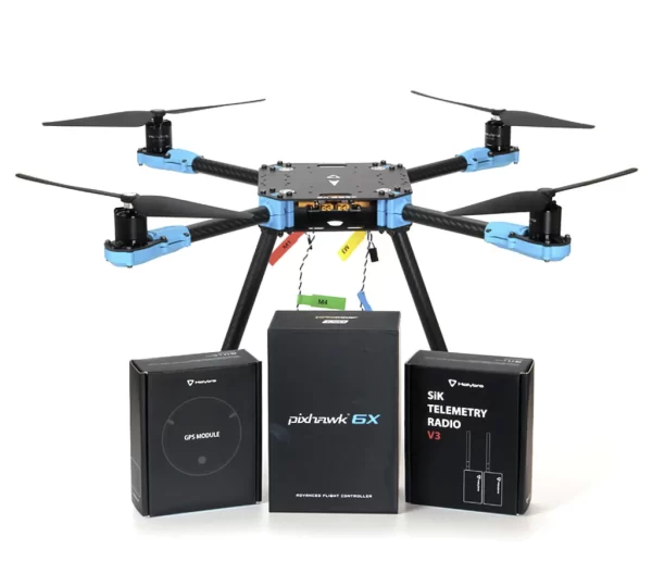 Holybro PX4 Development Kit X500 v2 Kit , Pixhawk 6X , GPS M10 , 30199X