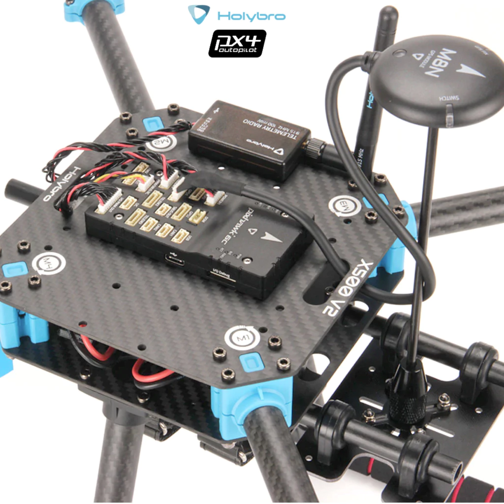 Holybro PX4 Development Kit X500 v2 Kit , Pixhawk 6X , GPS M10 , 30199X - Imagem 3