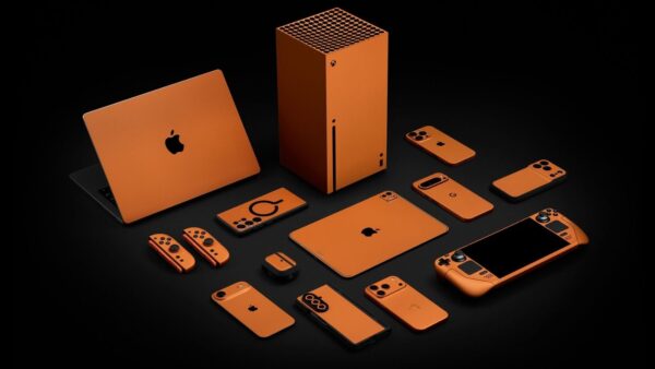 Dbrand Cosmic Orange Skins