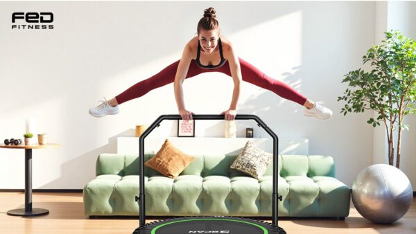 FED Fitness Bcan Foldable Trampoline Mini 40″