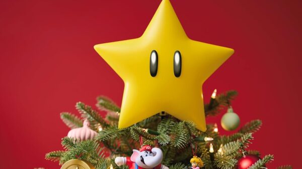 Hallmark Nintendo Super Star Tree Topper