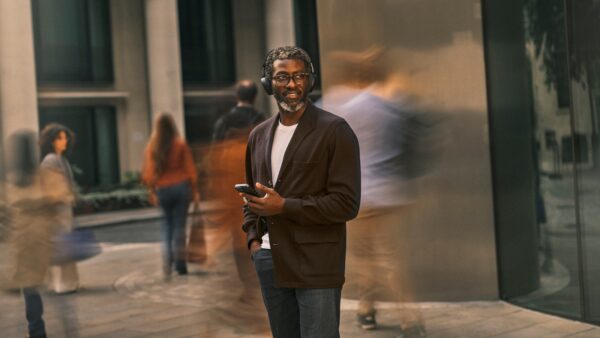 Jabra Evolve3 75 On‑Ear Wireless Headset