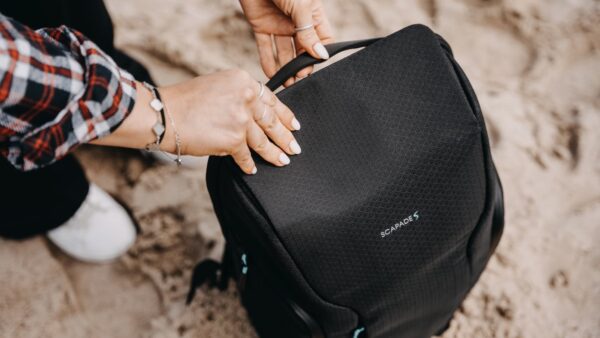 Scapade AirPack Travel Backpack with Apple Find My
