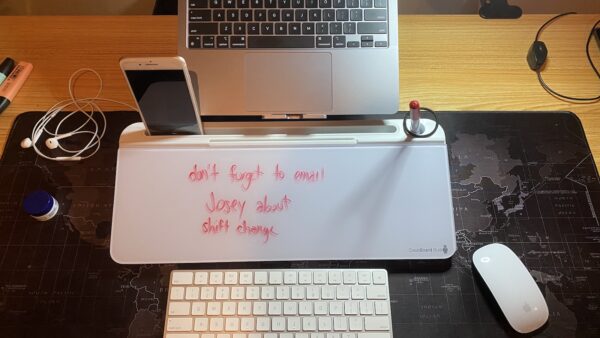 Deskboard Buddy Desk Space Organizer Helps Increase Your Productivity Cleanliness