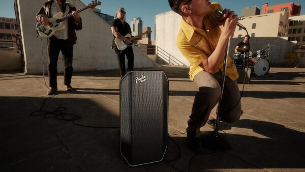 Fender X Teufel Rockster Cross Heavy Duty Portable Bluetooth Speaker
