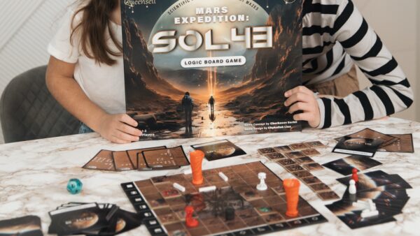 Mars Expedition Sol43 Logic Board Game