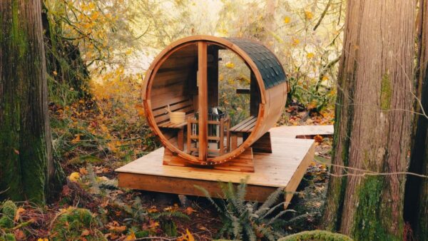 Redwood Outdoors Thermowood Panorama Sauna