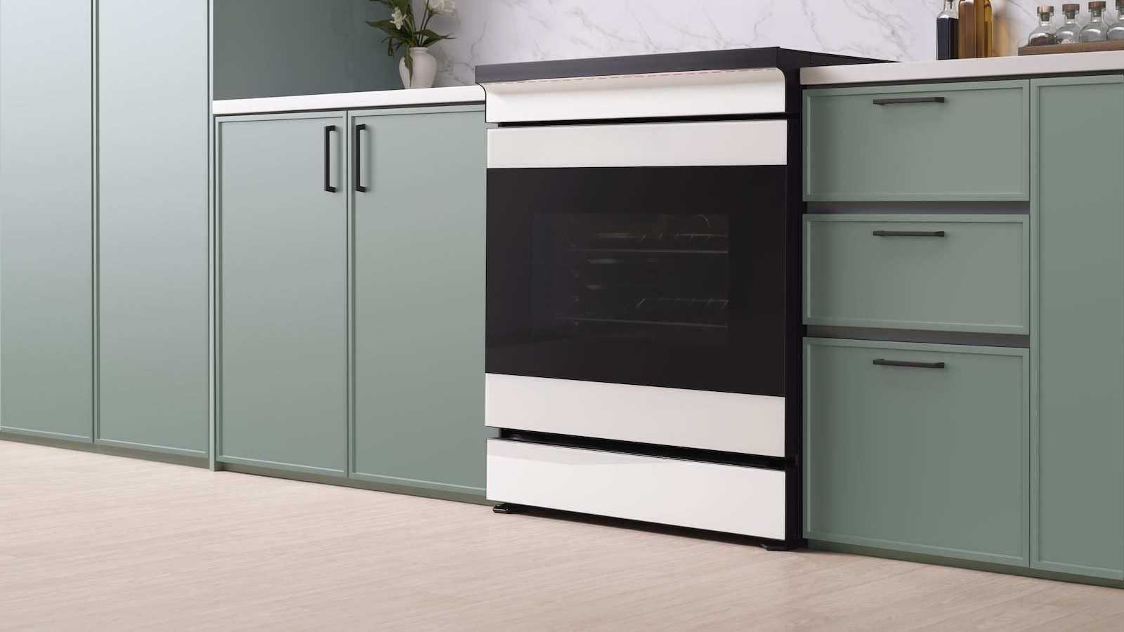 Samsung Bespoke Slide In Induction Range