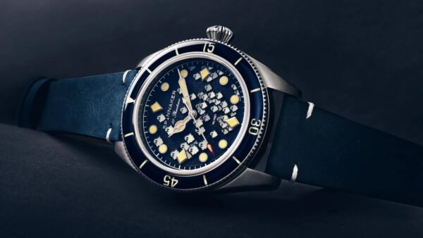 Spinnaker Fleuss Automatic Second Phantom Blue Edition Watch