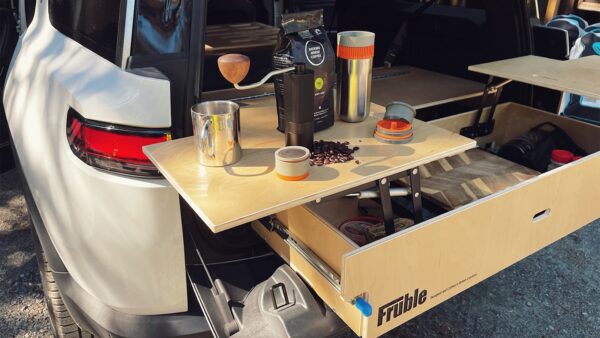 Fruble Everyday Storage And Camping Systems For Tesla Rivian