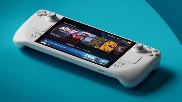 Valve Steam Deck Oled Limited Edition White Handheld Console